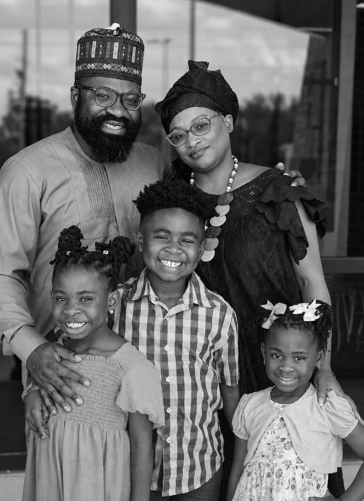 Stacey Nchanji and her family
